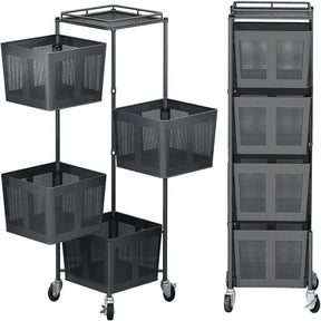 Estante de cocina con 4 niveles