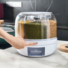 Rotating Food and Cereal Dispenser
