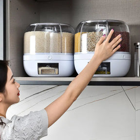 Rotating Food and Cereal Dispenser