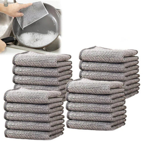 Multifunctional Cleaning Sponge Cloths – MultClean
