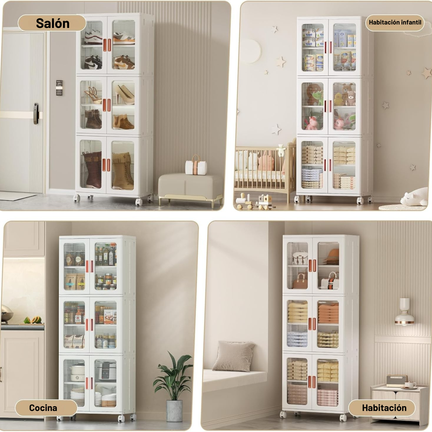 Foldable Organiser with Wheels